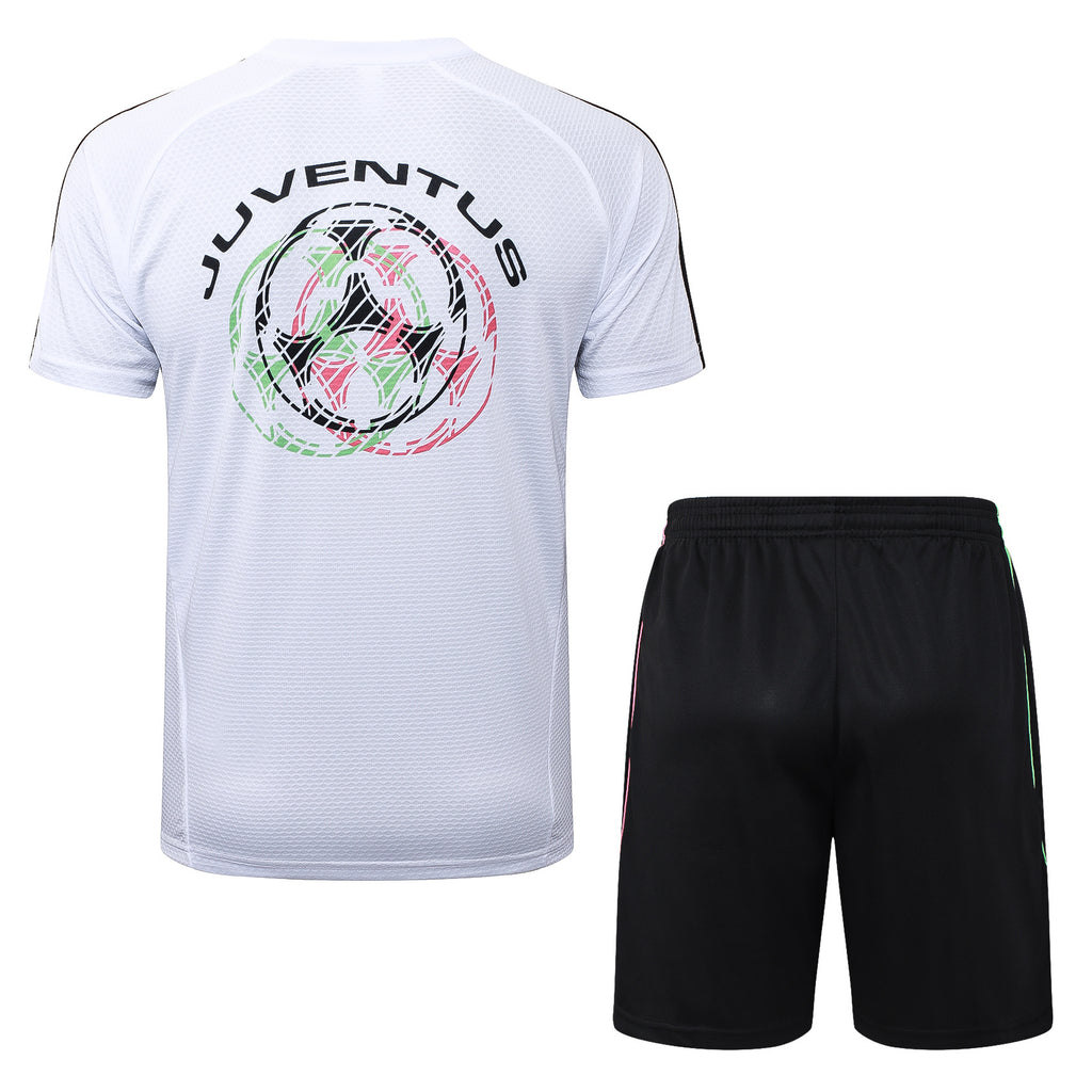 Kit Pre-Treino Juventus Conjunto Adulto/Infantil (Versão Torcedor)