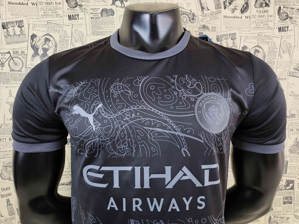 Camisa Manchester City "Dark Edition" 23/24 (Versão Torcedor) | EDIÇÃO ESPECIAL