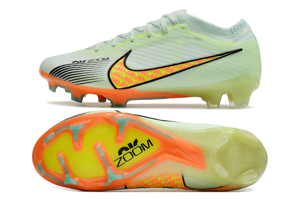 Chuteira de Campo Nike AIR Zoom Mercurial Vapor 15 Elite Green/Orange | Football Boots