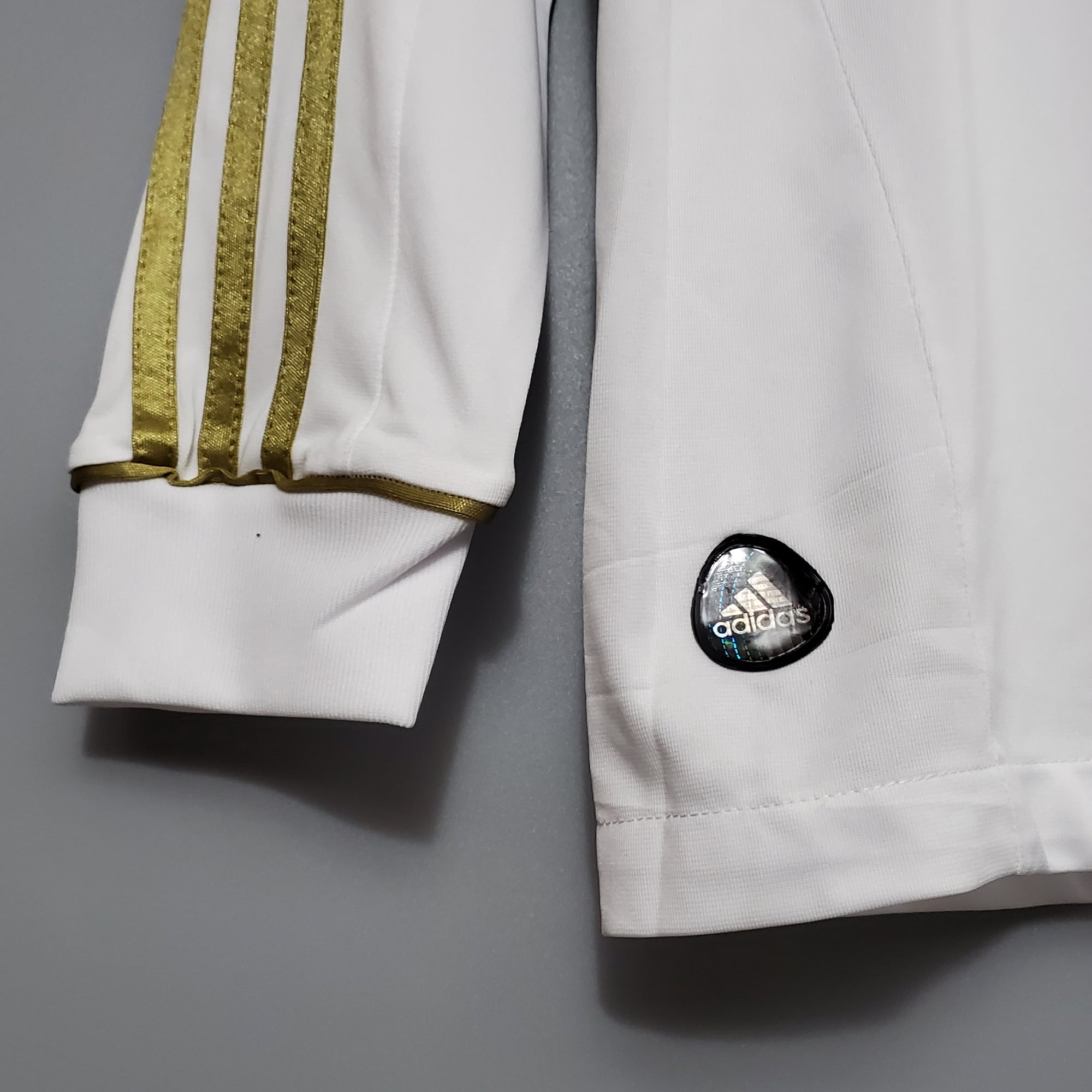 Camisa Real Madrid Home 11/12 (Versão Manga Longa Retrô)
