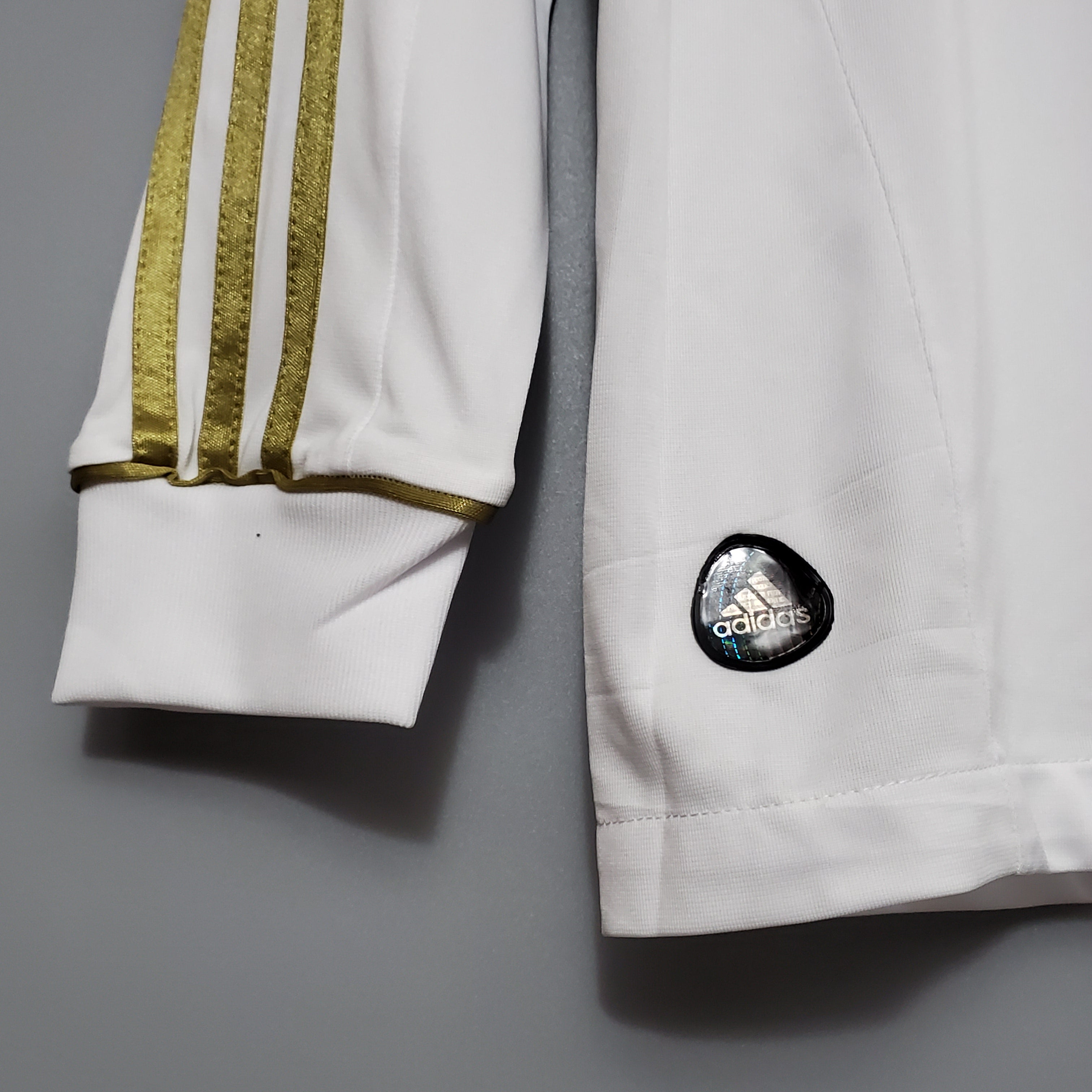 Camisa Real Madrid Home 11/12 (Versão Manga Longa Retrô)
