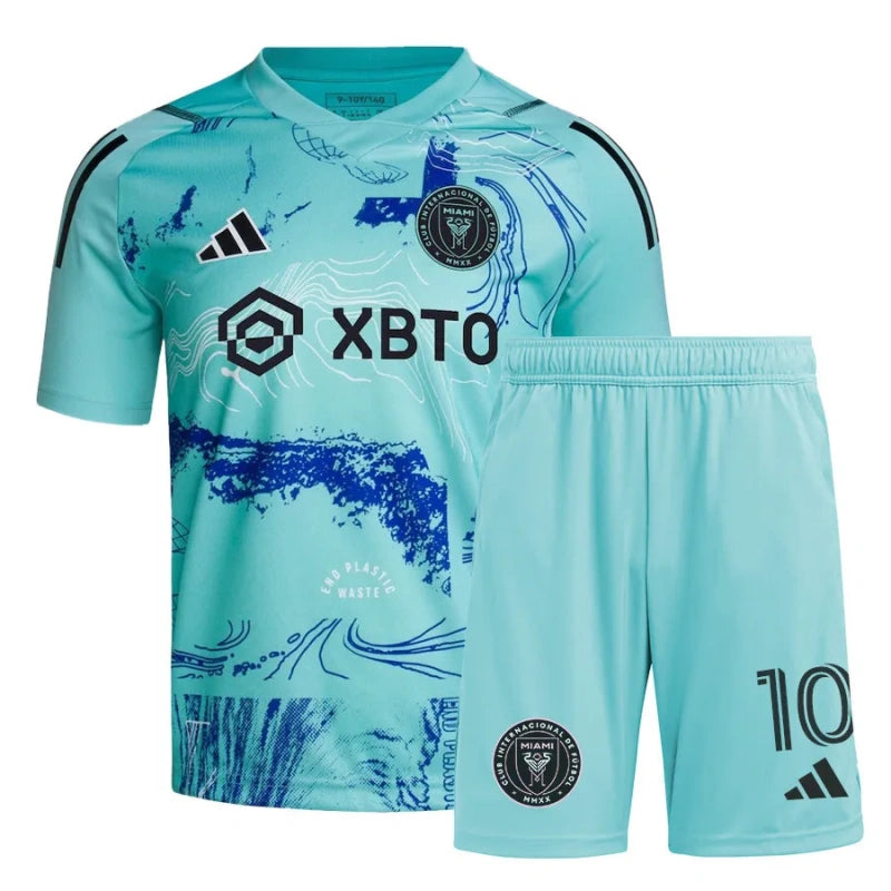 Kit Inter Miami Third Conjunto Infantil 2023 (Versão Torcedor)
