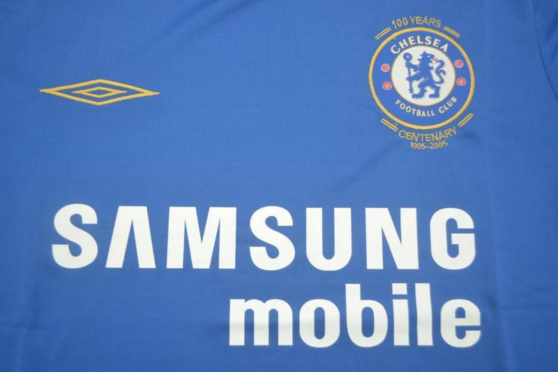 Camisa Chelsea F.C. Home 05/06 (Versão Torcedor Retro)