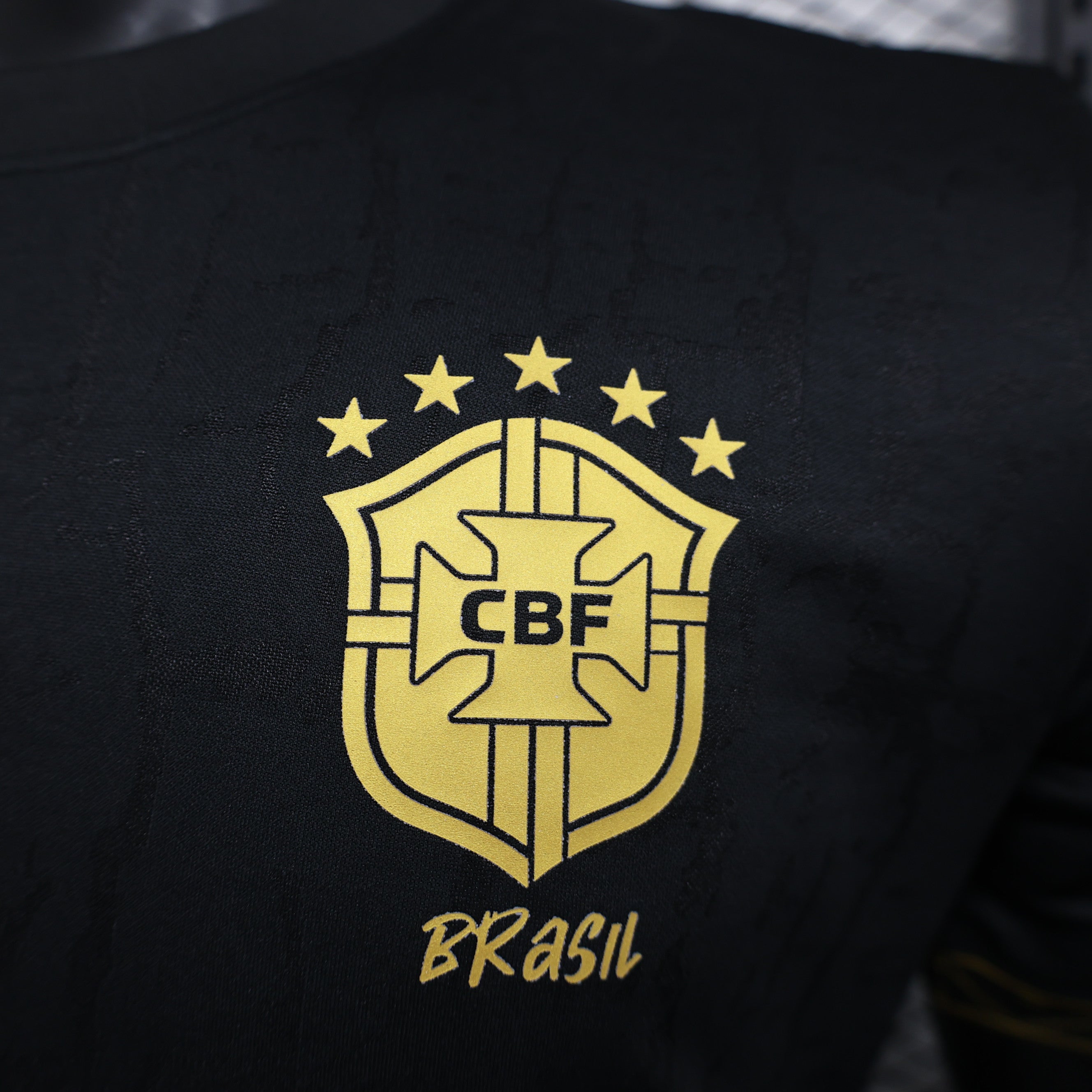 Brazil National Team "Black-Gold" 23/24 Shirt (Player Version) | SPECIAL EDITION