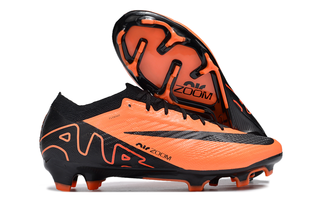 Nike Air Zoom Mercurial Vapor XV Elite FG Orange Black | Football Boots