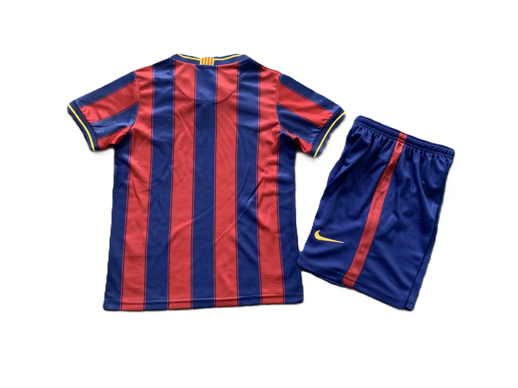 Barcelona Home 14/15 Retro Shirt - Blue and Red 