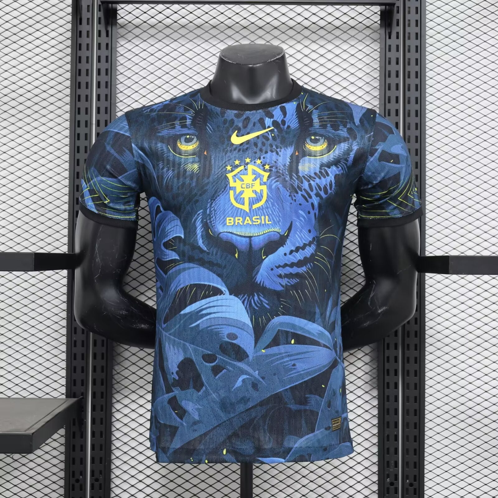 Camisa Seleção do Brasil "Navy Blue Lion" (Versão Jogador) | EDIÇÃO ESPECIAL
