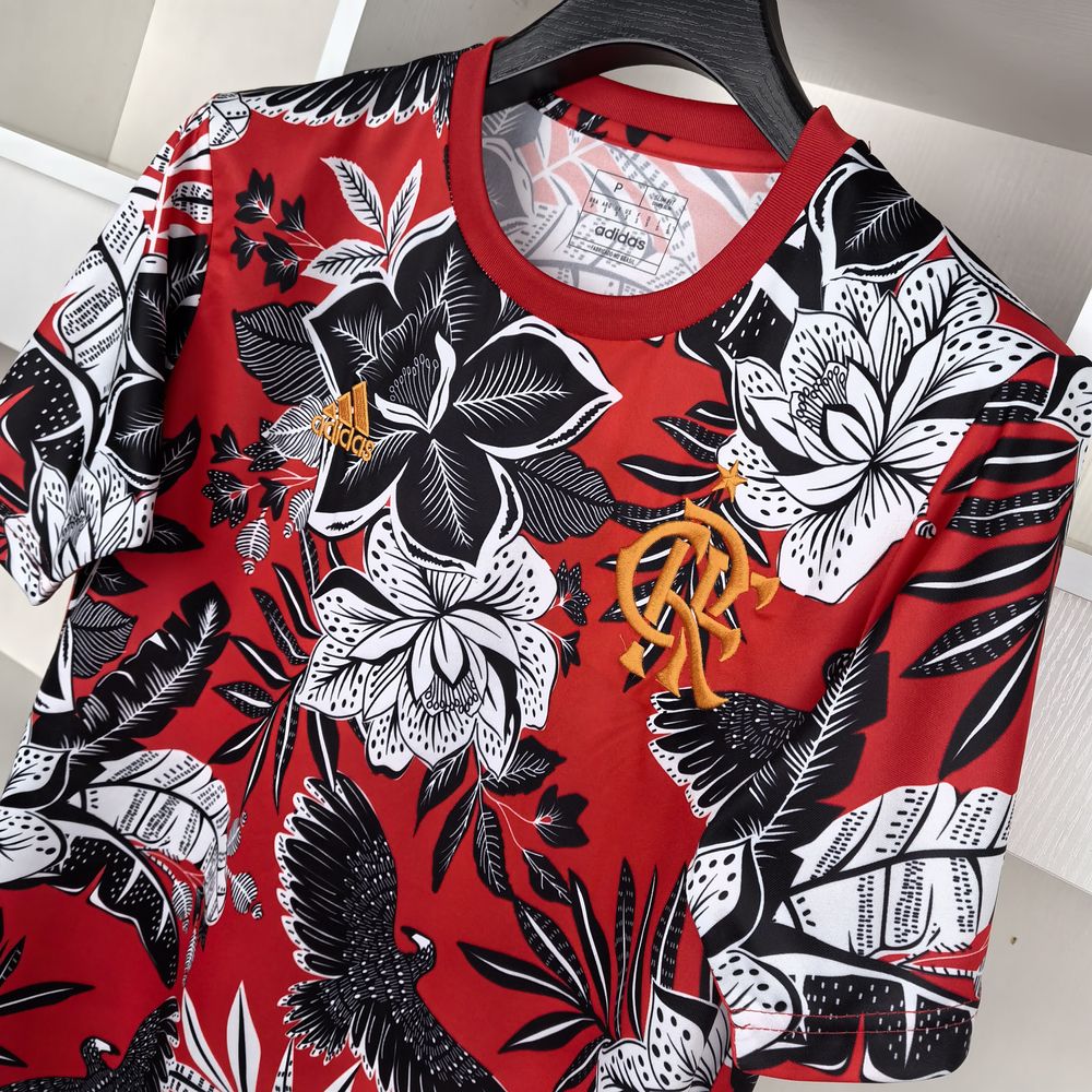 Camisa Flamengo "Red Tropical" 24/25 (Versão Torcedor) | EDIÇÃO ESPECIAL