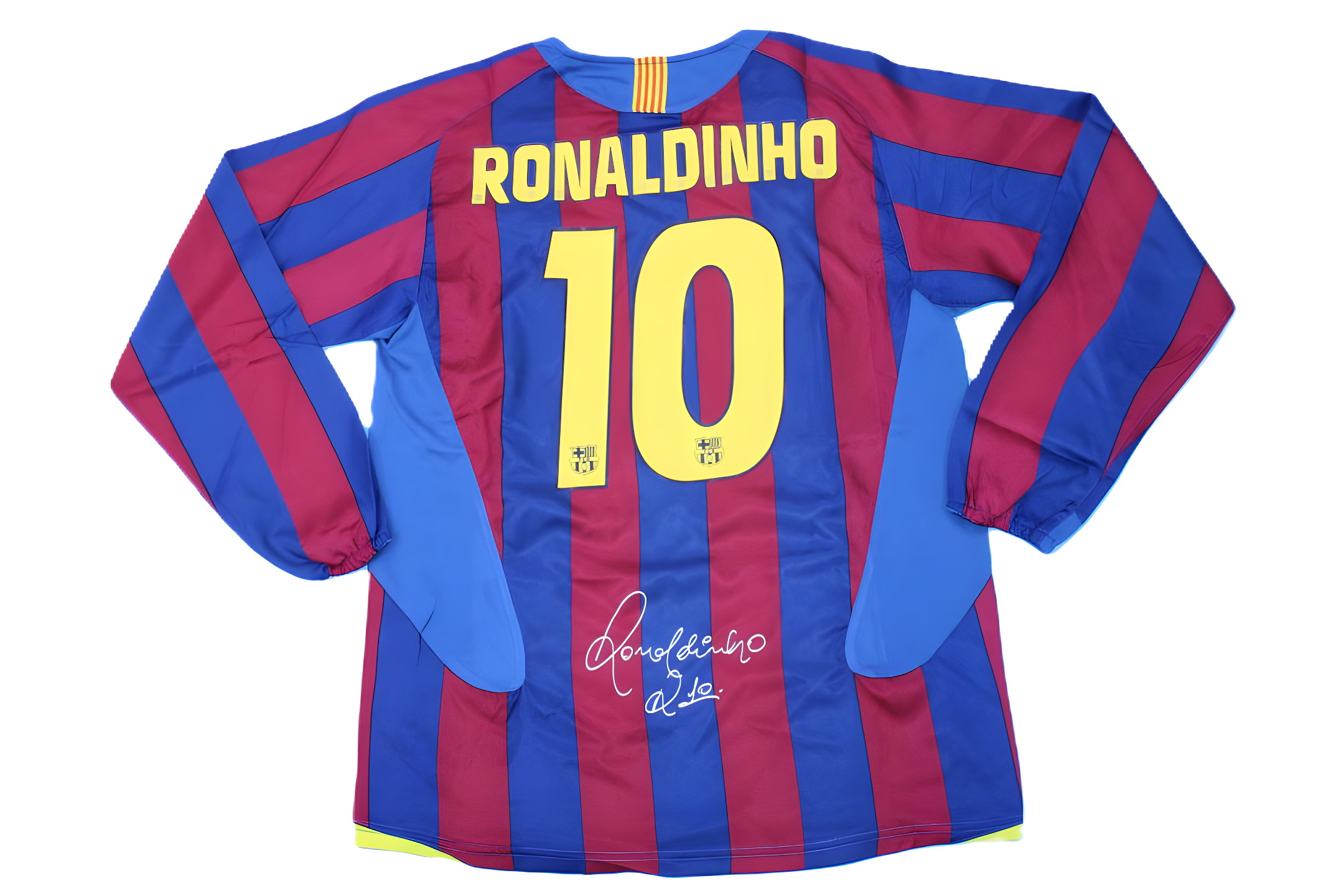 Barcelona Home 14/15 Retro Shirt - Blue and Red 