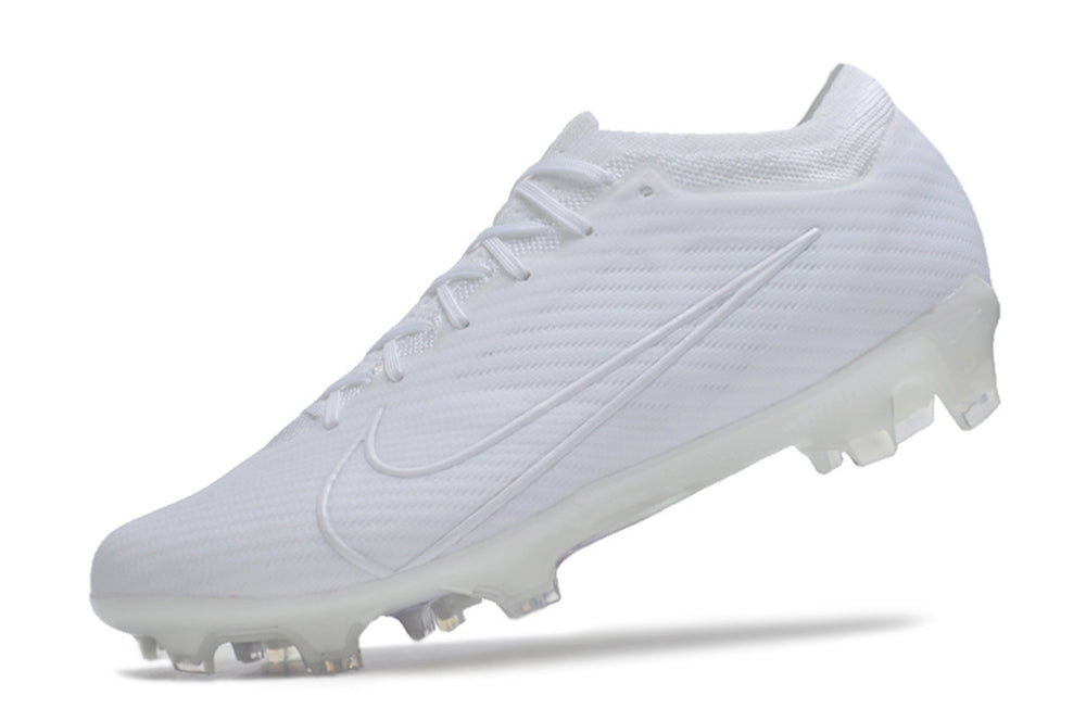 Chuteira de Campo Nike Air Zoom Mercurial Vapor 15 Elite FG All White| Football Boots