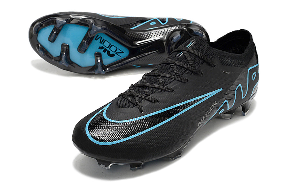 Nike Mercurial Vapor Flyknit Ultra FG Botas de Fútbol - Negro Azul | Football Boots