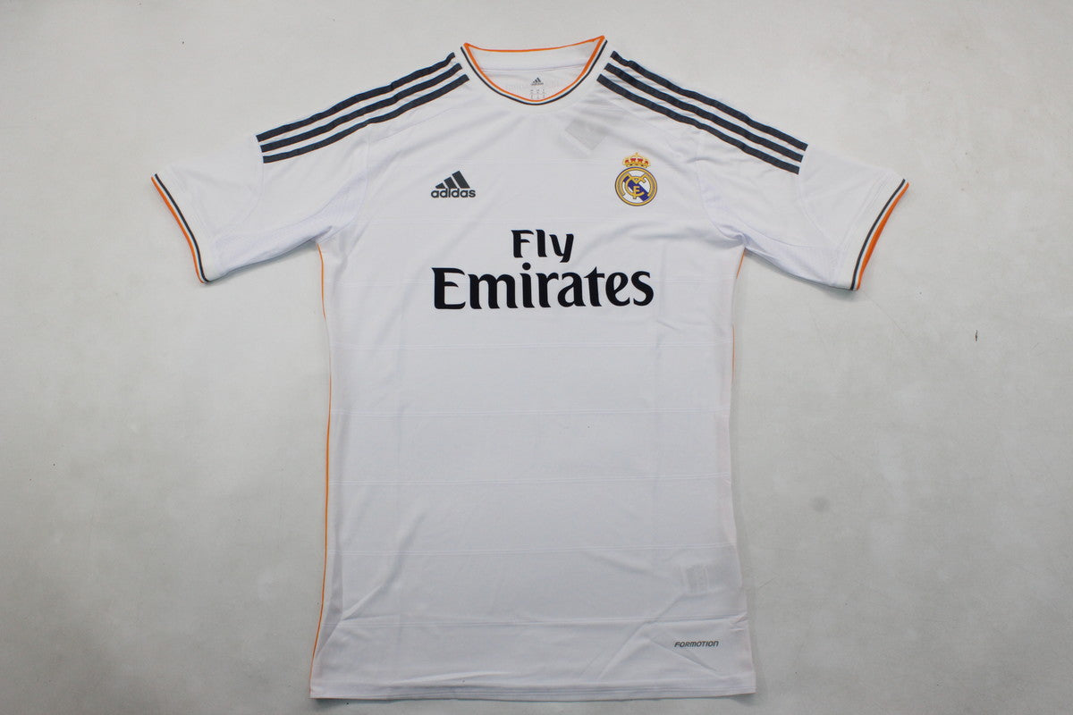 Camisa Real Madrid Home 13/14 (Versão Jogador Retrô)