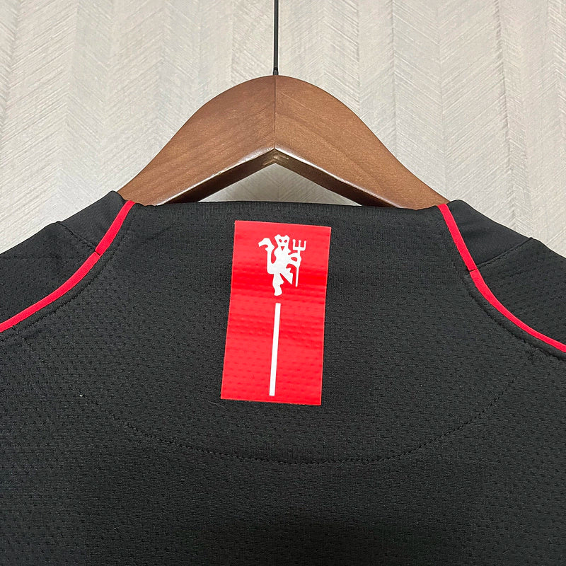 Camisa Manchester United Away 07/08 (Versão Manga Longa Retrô)