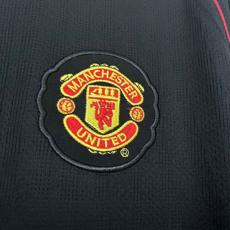 Camisa Manchester United Away 07/08 (Versão Manga Longa Retrô)