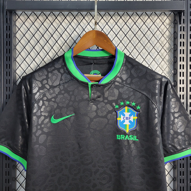 Camisa Seleção Brasil 22/23 - Preto