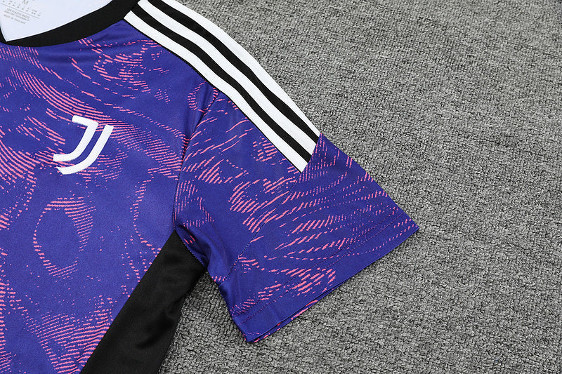 Kit de treino Juventus 23/24 - Roxo II