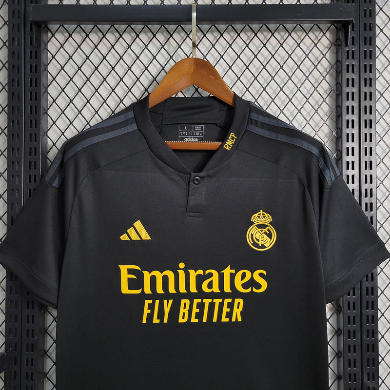 Camisa 23∕24 Real Madrid ll - Preto