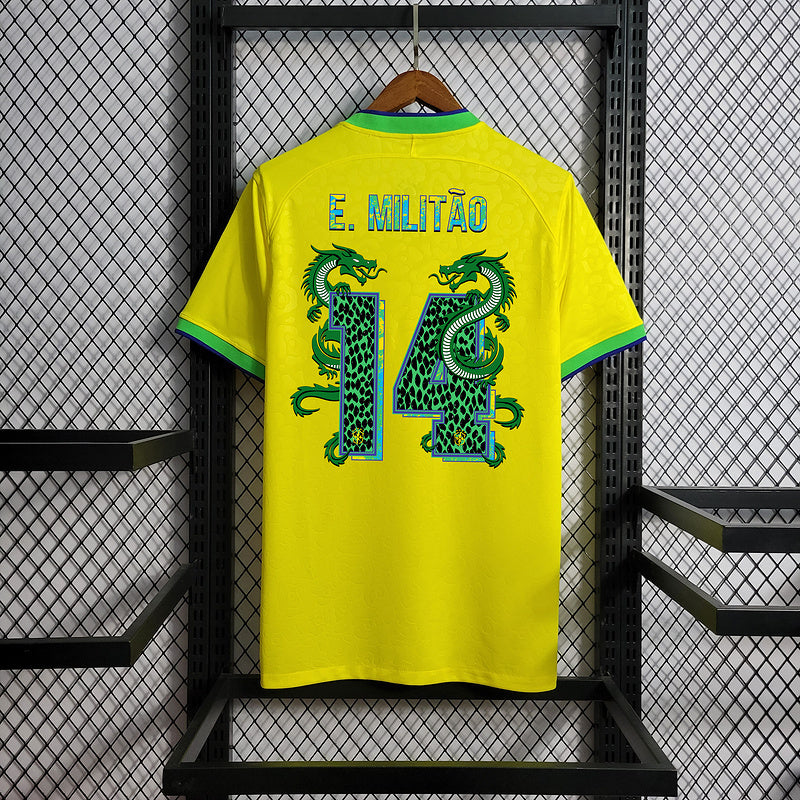 Brazil National Team 2022 Home Shirt (Fan Version) 