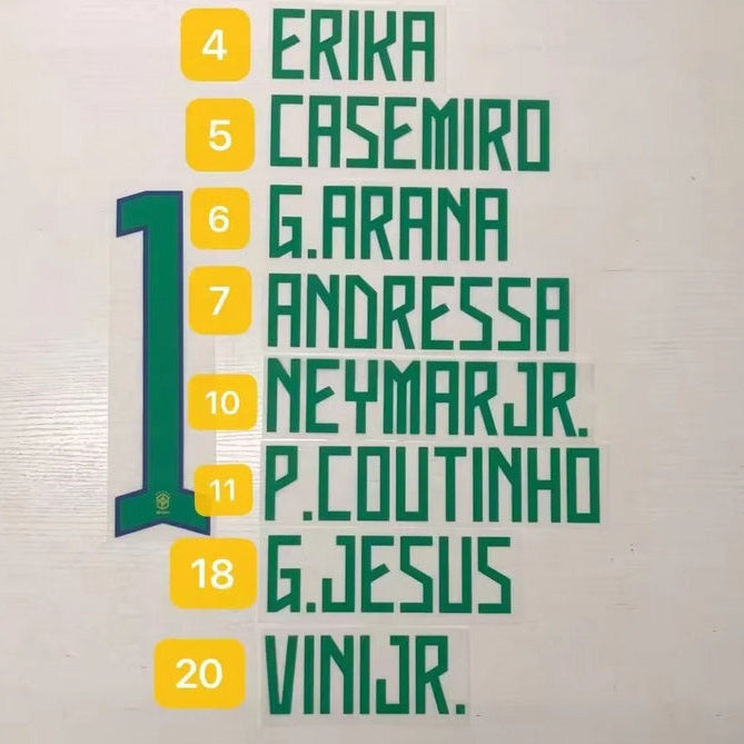 Camisa Seleção Brasileira 2022 Home (Versão Torcedor)
