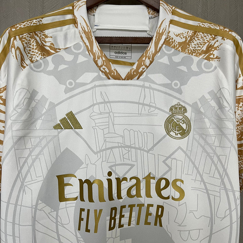 Camisa Real Madrid 24/25 Special Gold Edition