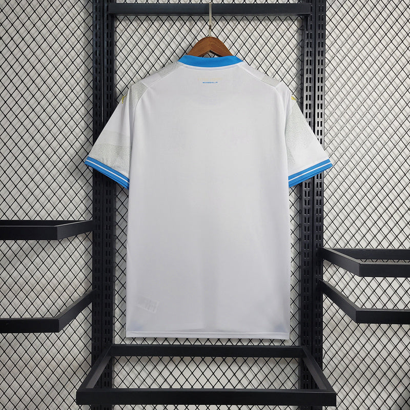 Camisa Olympique de Marseille I 23/24 Puma - Branco