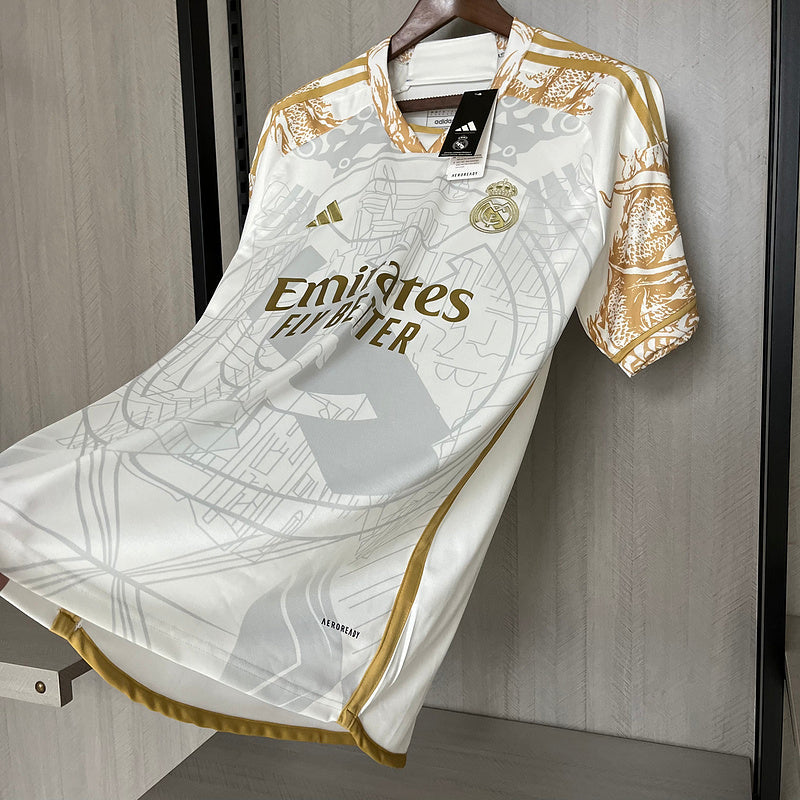 Camisa Real Madrid 24/25 Special Gold Edition