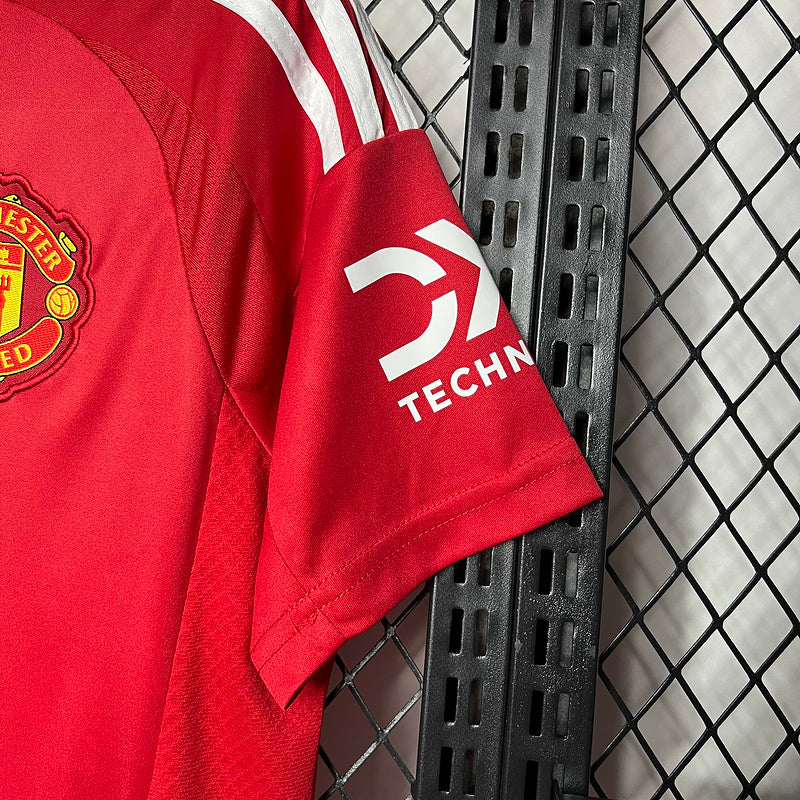 Camisa Manchester United 24∕25 Home - Vermelha