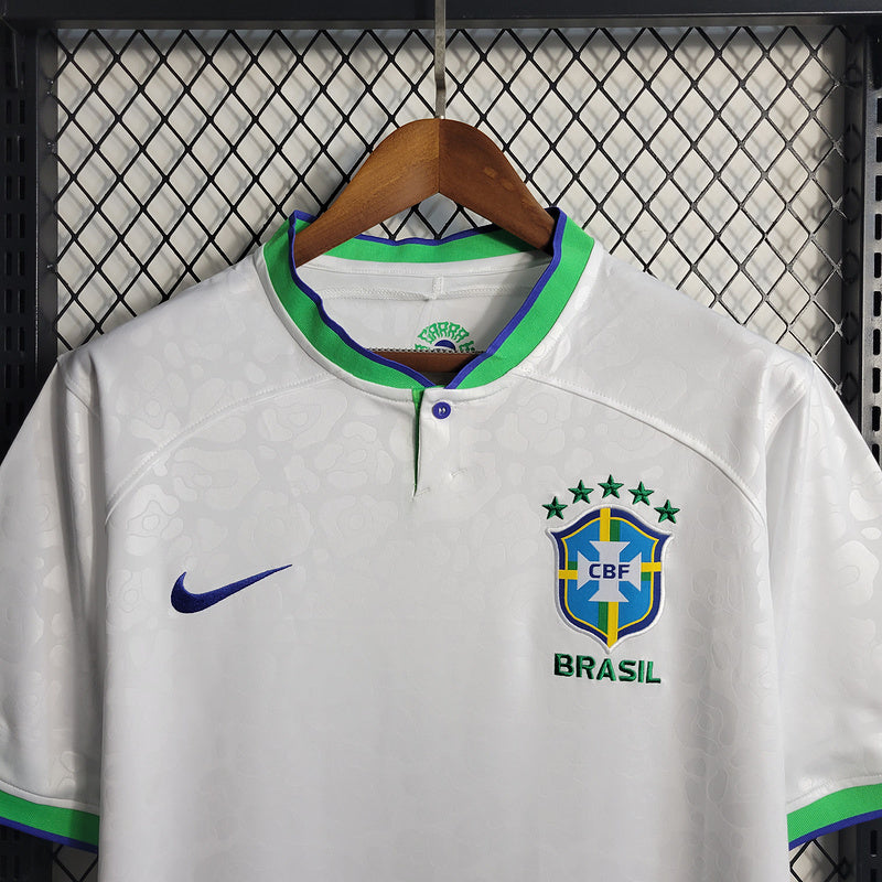 Camisa Seleção Brasil 22/23 - Branco