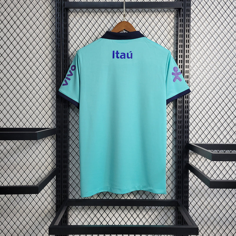 Camisa Seleção Brasil Polo 22/23 - Azul