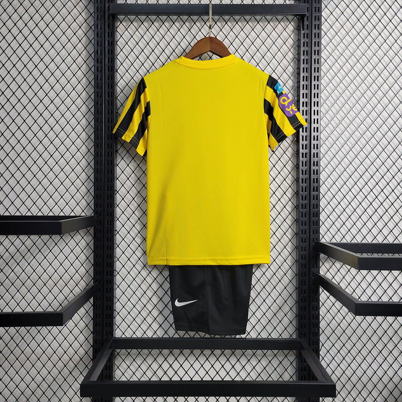 Kit Infantil Jeddah United 23/24 - Amarelo