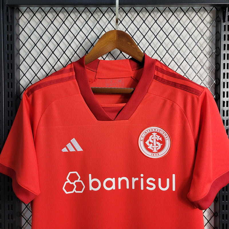 Camisa Internacional I 23/24 Adidas - Vermelho