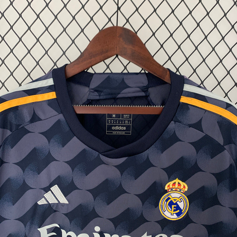 Camisa Real Madrid Manga Longa 23/24 Away II