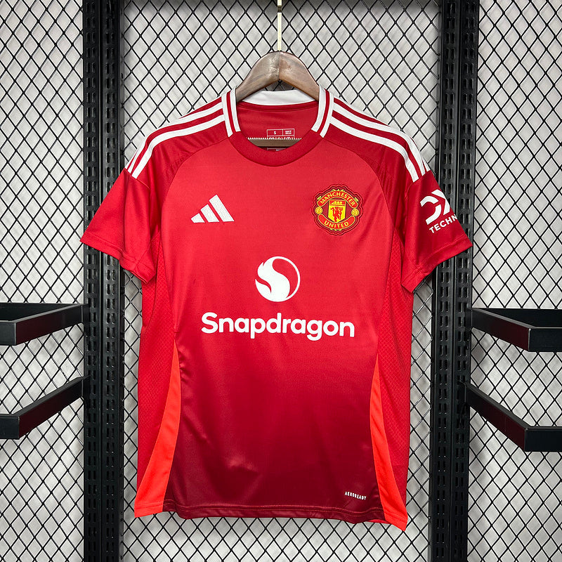 Camisa Manchester United 24∕25 Home - Vermelha