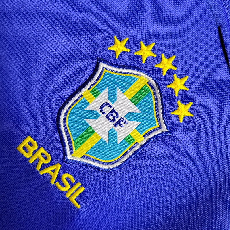 Conjunto Infantil Seleção Brasil ll 22/23 - Azul