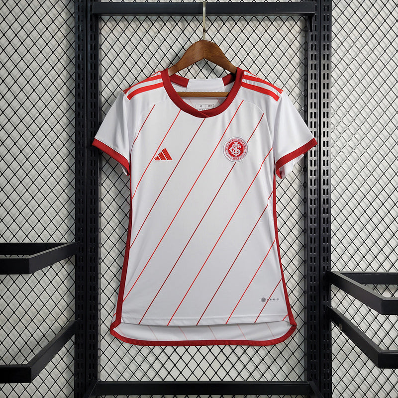 Camisa Feminina Internacional II 23/24 Adidas - Branco