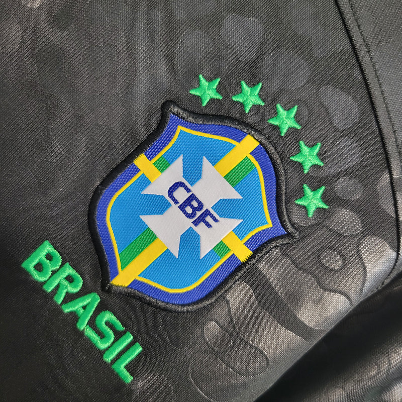 Camisa Seleção Brasil Feminino 22/23 - Preto