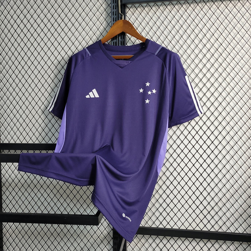 Camisa Cruzeiro Treino 23/24 Adidas - Roxo