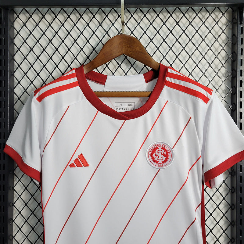 Camisa Feminina Internacional II 23/24 Adidas - Branco