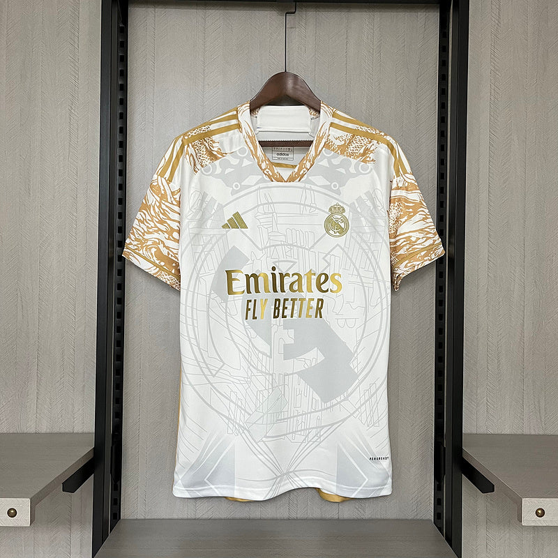 Camisa Real Madrid 24/25 Special Gold Edition