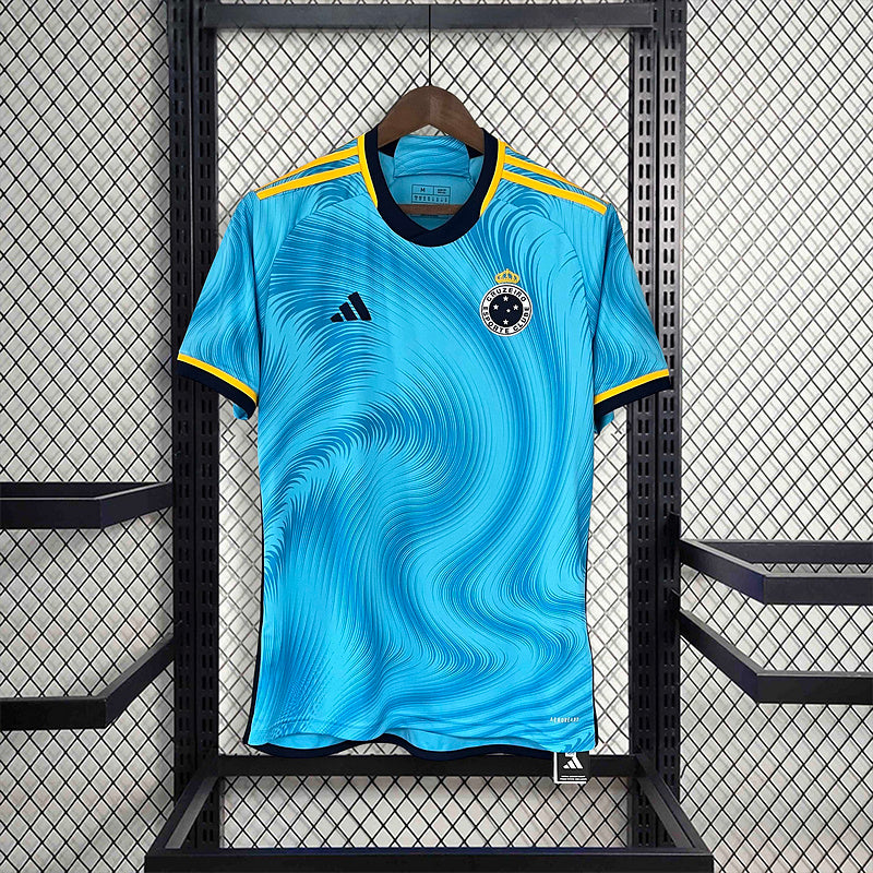 Camisa Cruzeiro Away 23/24 Adidas - Azul