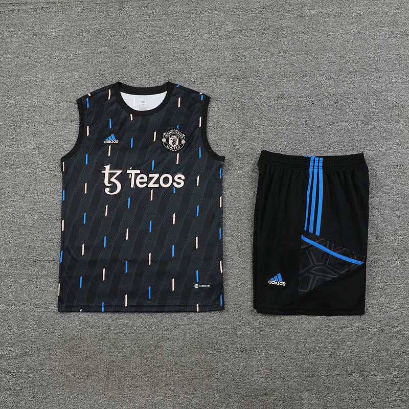 Kit de treino Manchester United 23/24 - Preto I