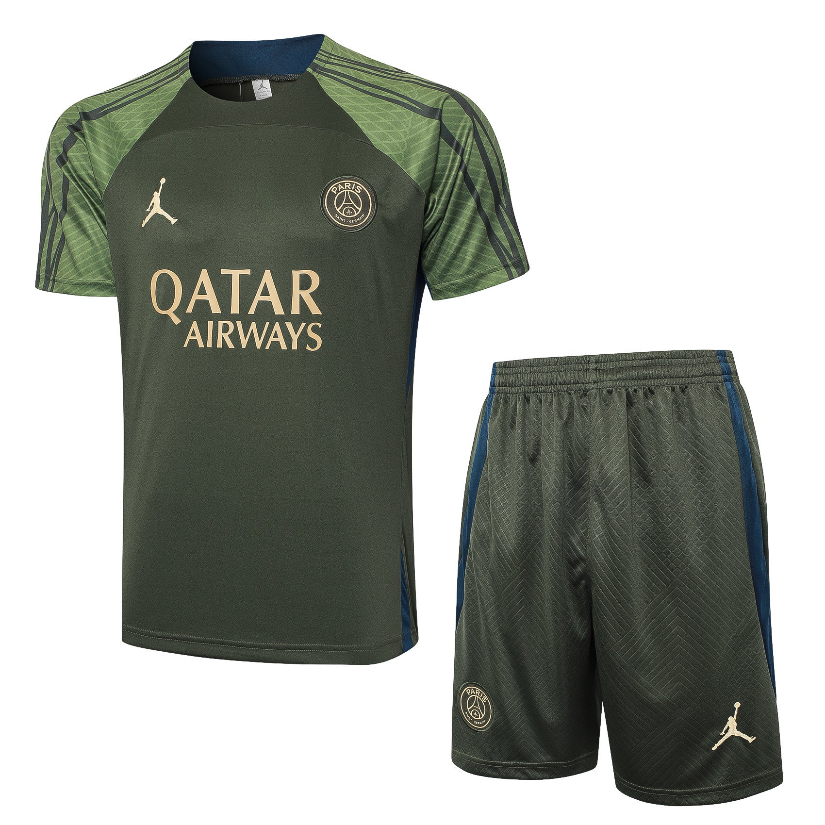 Kit Pre-Treino Paris Saint-Germain F.C. Conjunto Adulto/Infantil (Versão Torcedor)