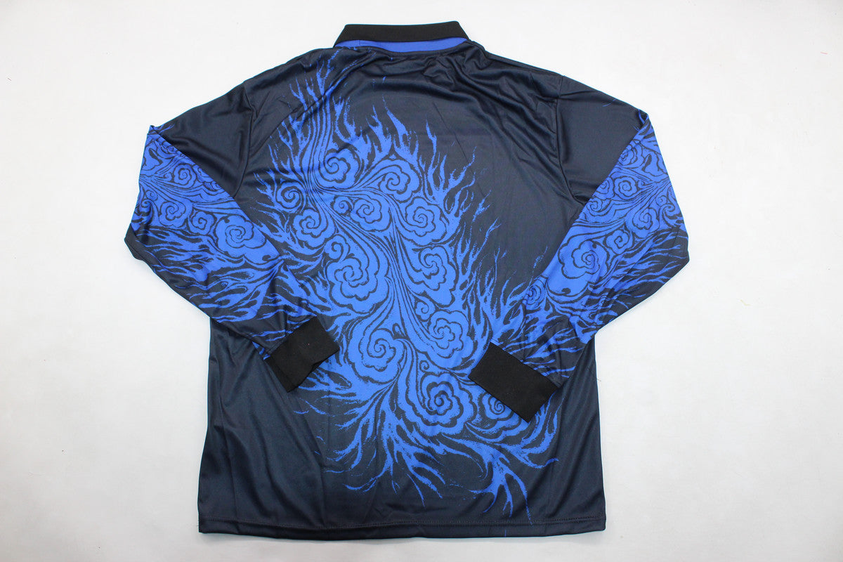 Camisa Seleção do Japão "Y-3 Blue" 24/25 (Versão Manga Longa Torcedor) | EDIÇÃO ESPECIAL