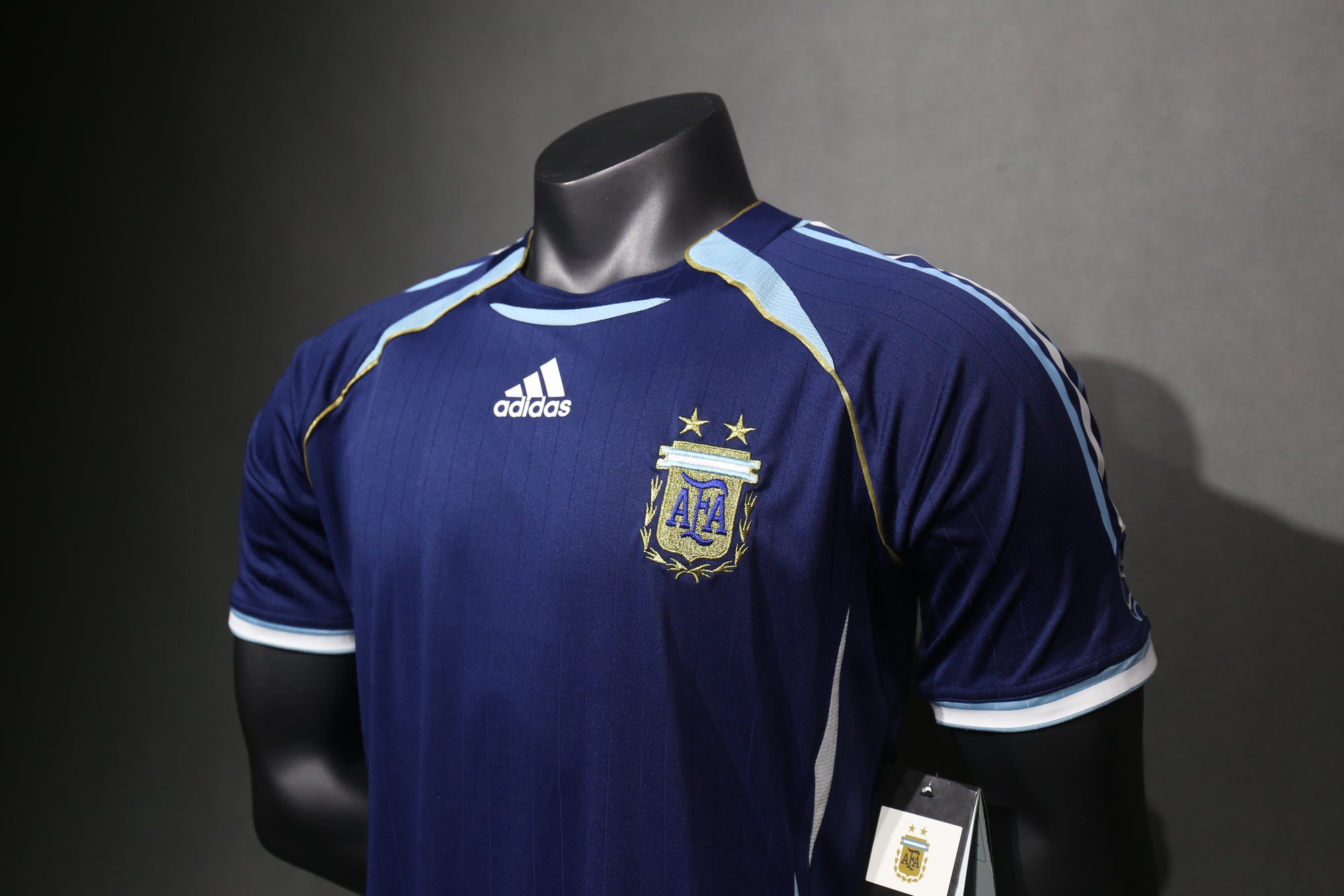 Camisa Seleção Argentina Away 2006 (Versão Jogador Retrô)