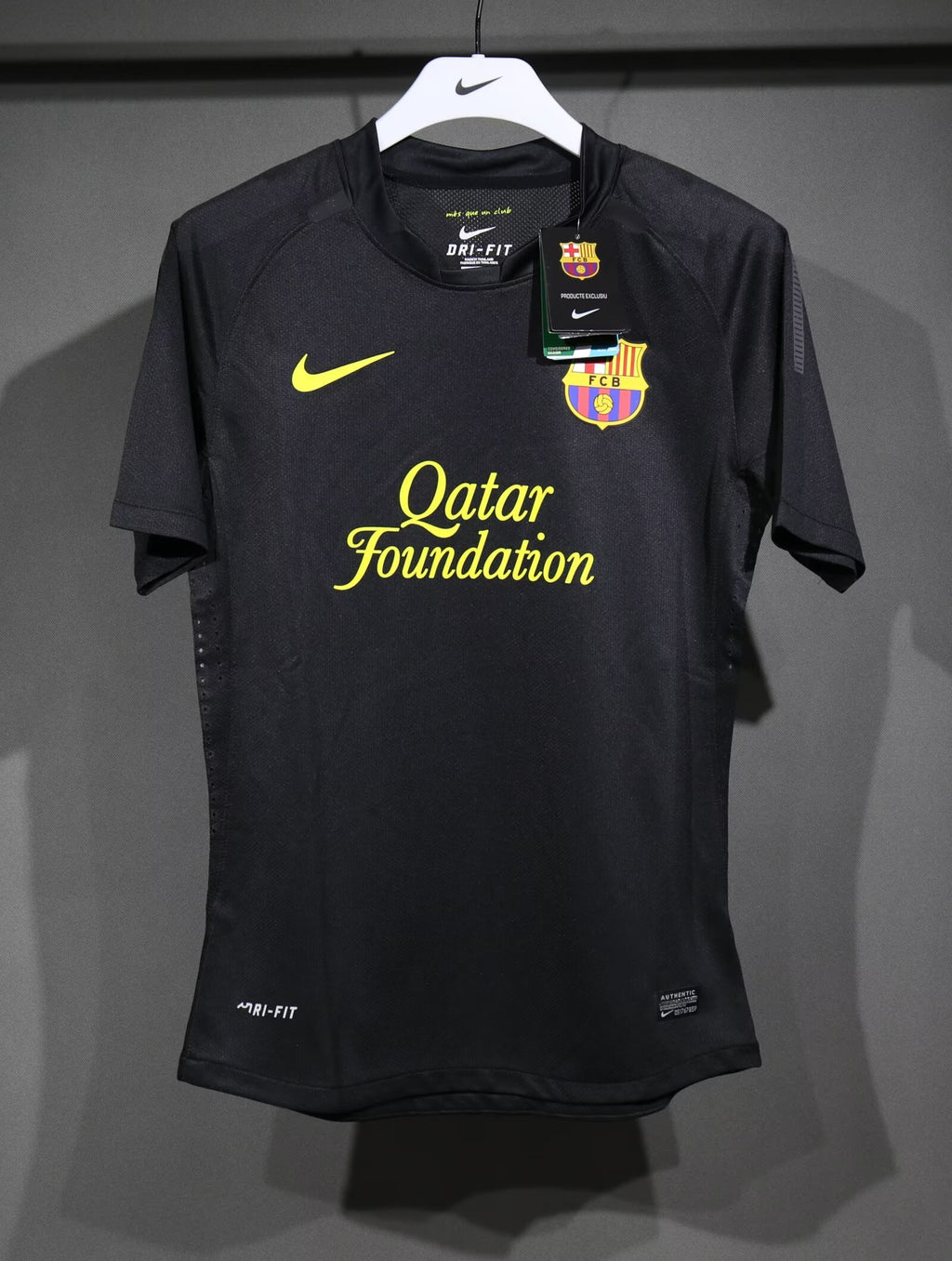 Camisa Barcelona Away 11/12 (Versão Jogador Retrô)