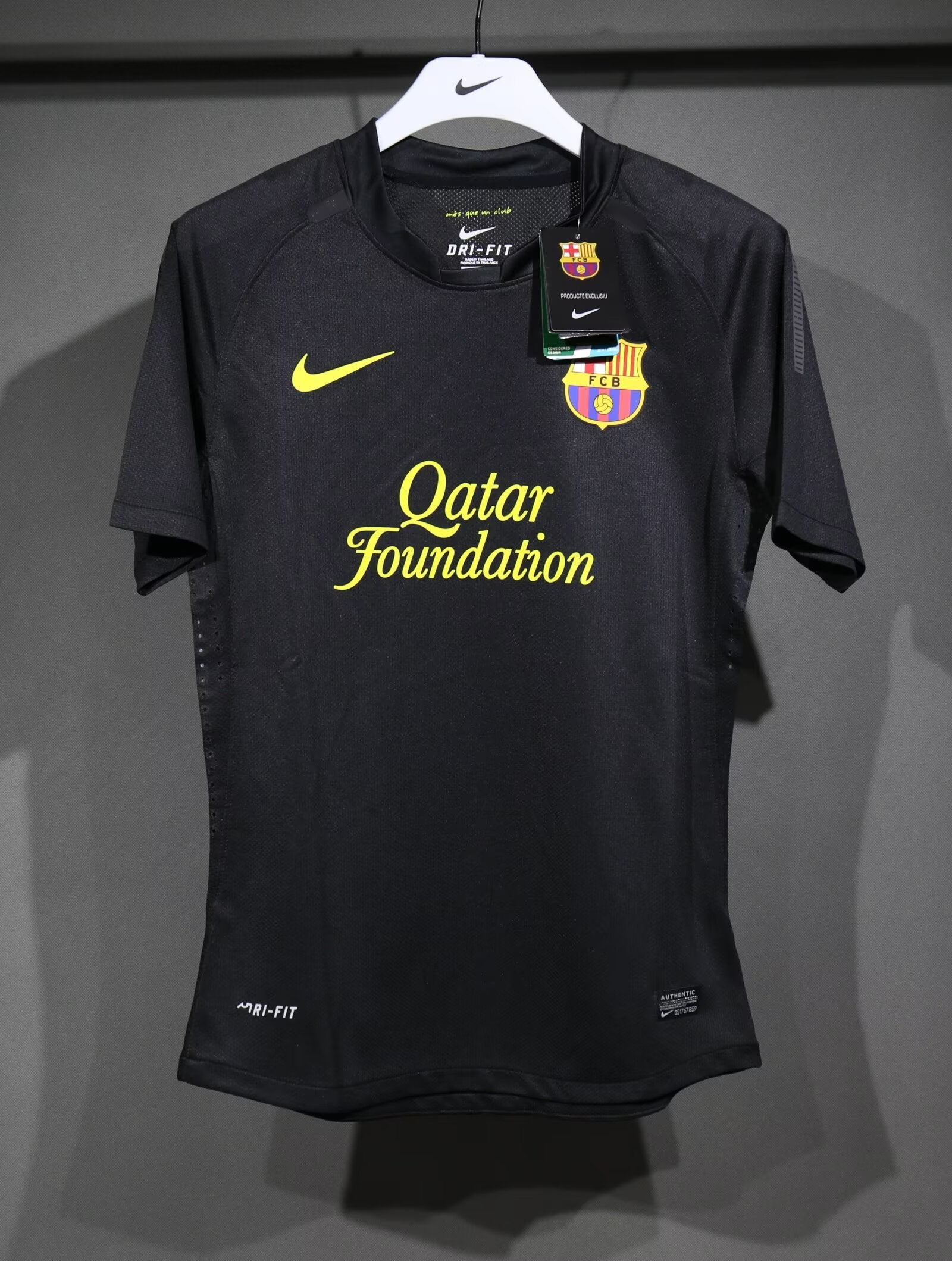 Camisa Barcelona Away 11/12 (Versão Jogador Retrô)