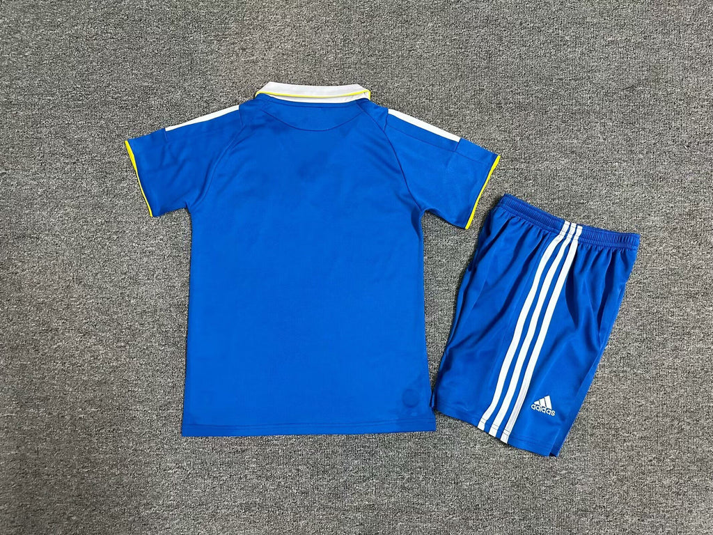 Kit Chelsea F.C. Home 07/08 Conjunto Infantil (Versão Torcedor Retro)