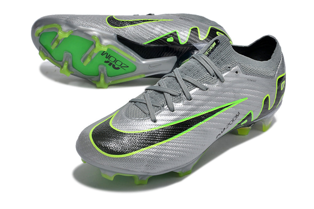 Nike Air Zoom Mercurial Vapor 15 Elite FG - Mens Boots - Firm Ground - Black/Green