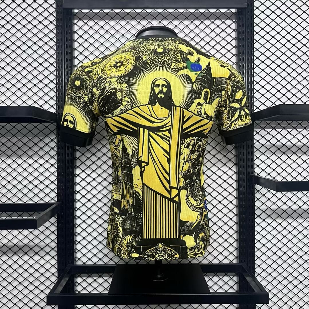 Camisa Seleção Brasileira "Cristo Amarelo" (Versão Jogador) | EDIÇÃO ESPECIAL