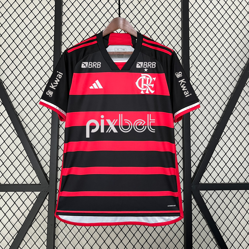 CAMISOLA FLAMENGO I TODOS OS PATROCINADORES 24/25 homem